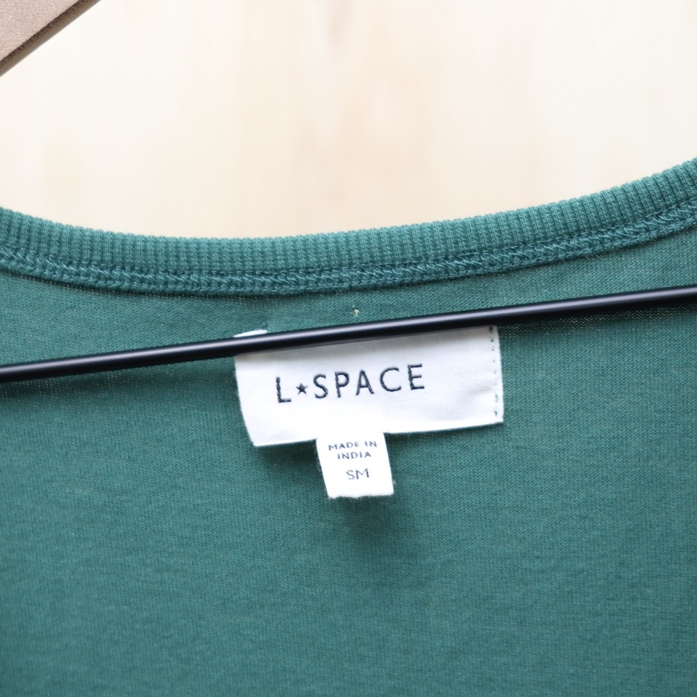 LSPACE x Anthropologie Tie-Waist Maxi Dress Duff Small - Picture 4 of 4